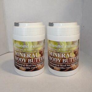 Almond Vanilla Mineral Body Butter - Cream